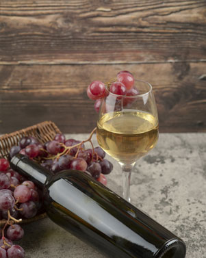 dégustation et vente vin blanc
