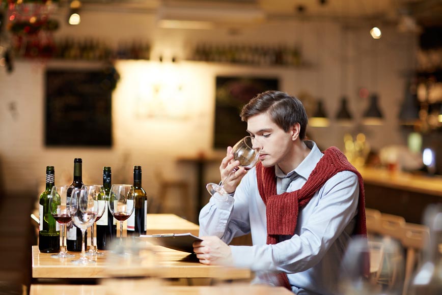 dégustation de vin